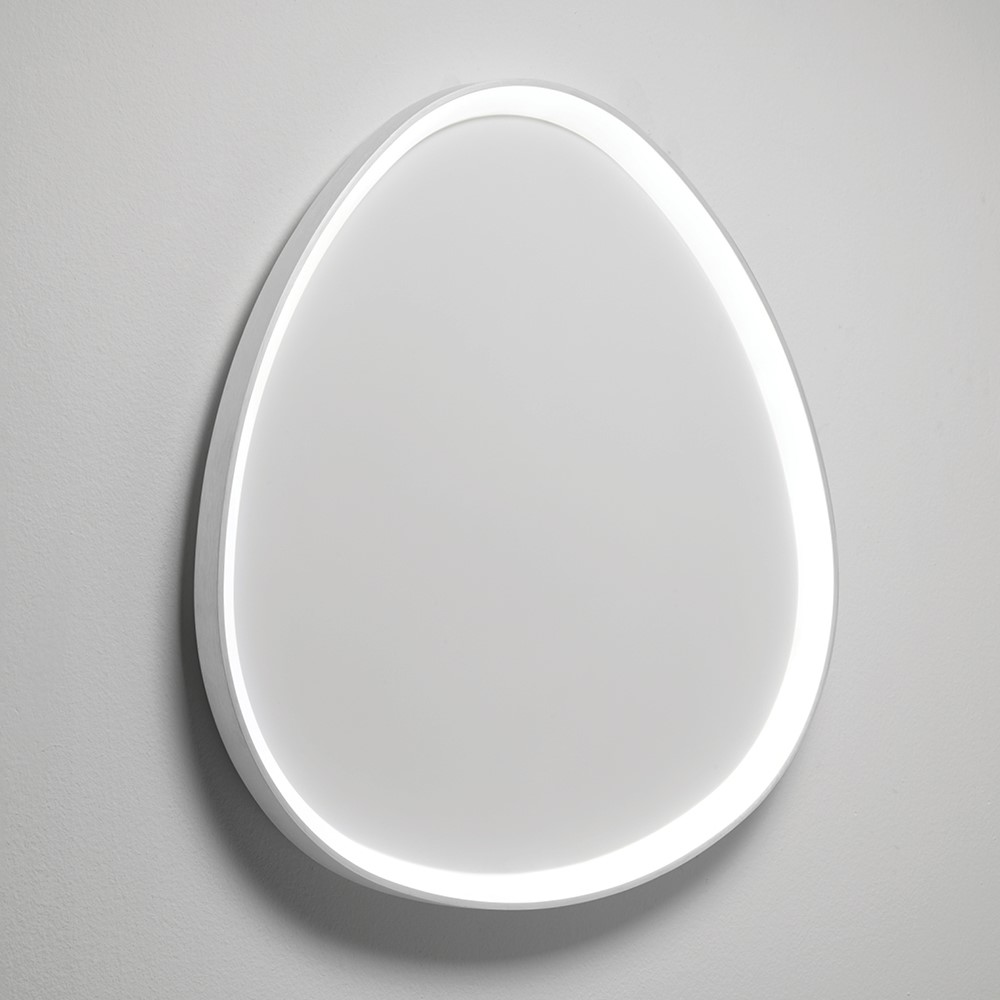 Plafoniera LED Lifering P 81 bianca — Vivida, illuminazione moderna showroom AvmLed Pescara